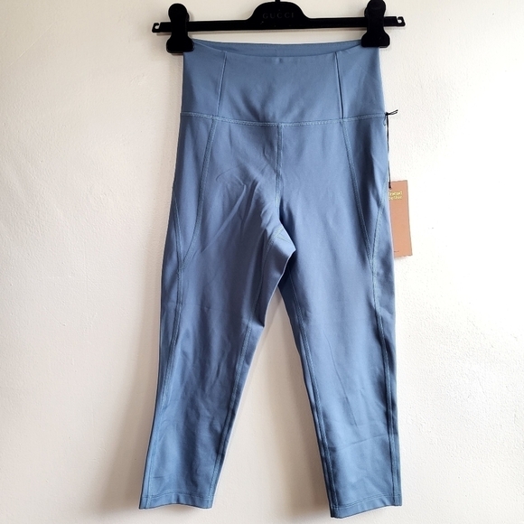 GIRLFRIEND COLLECTIVE High Waist Capri Monarch Leggings NWT Size Small - Picture 6 of 11